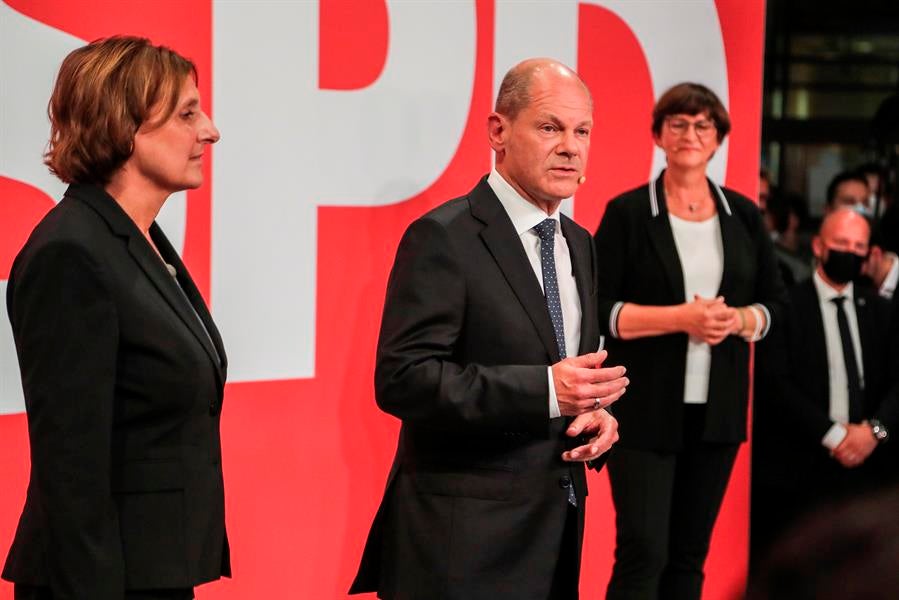 El Partido Socialdemócrata gana las elecciones federales de Alemania con un resultado muy ajustado El Partido Socialdemócrata gana las elecciones federales de Alemania con un resultado muy ajustado