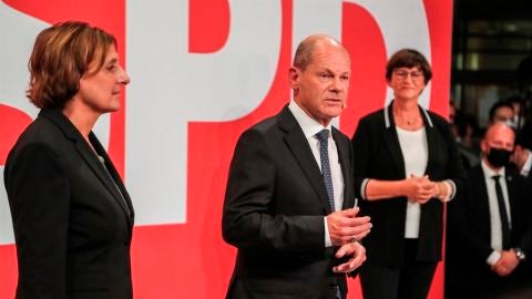 El líder socialdemócrata Olaf Scholz 