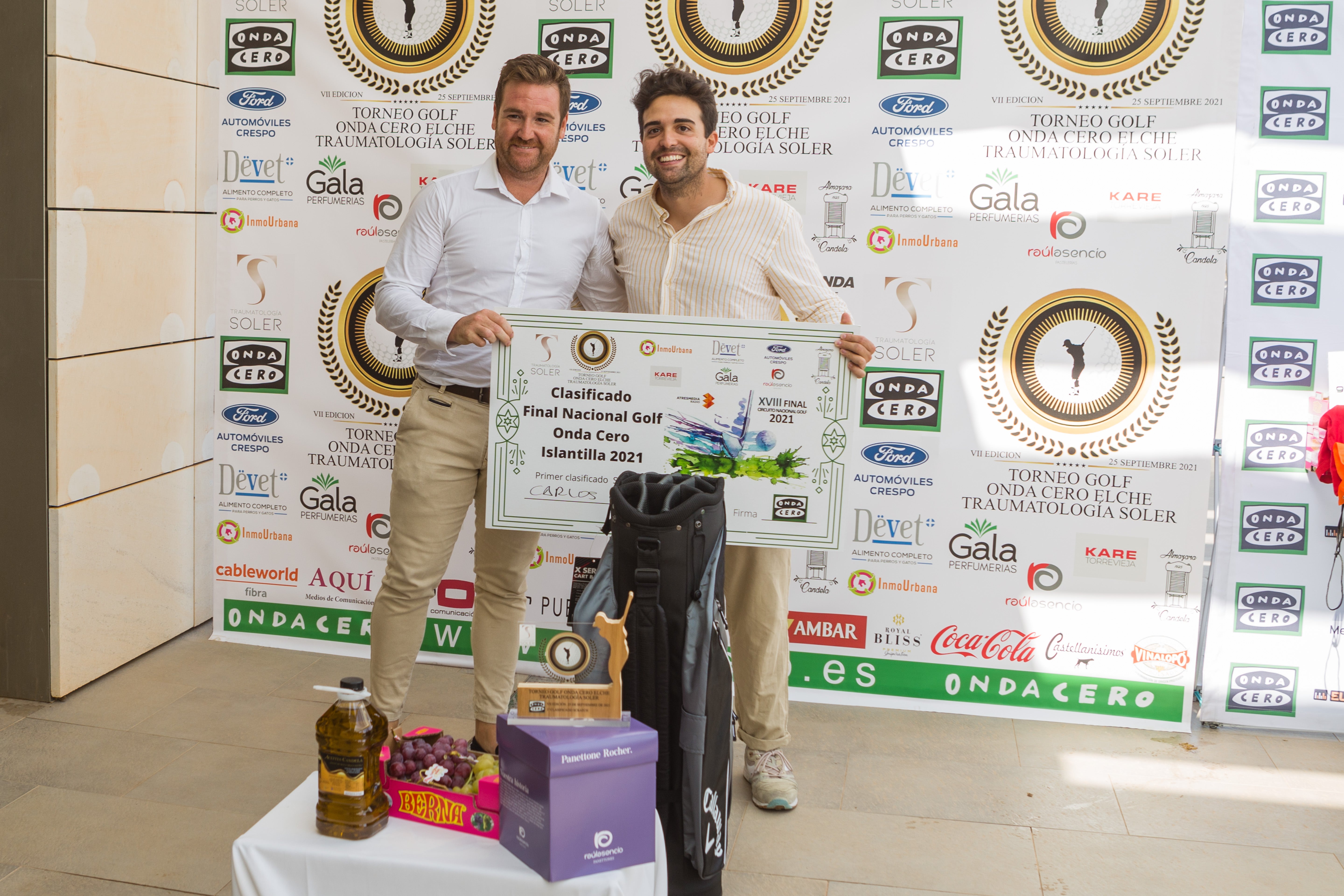Éxito rotundo del VII Torneo de Golf Onda Cero Elche-Traumatología Soler Éxito rotundo del VII Torneo de Golf Onda Cero Elche-Traumatología Soler