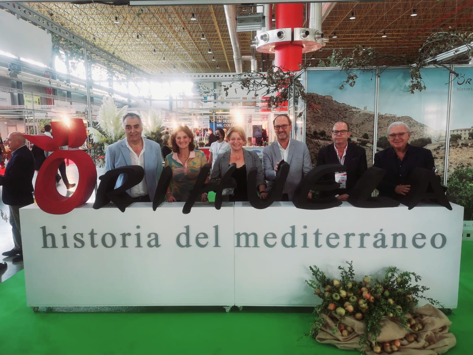 El stand, un mar de patrimonio y huerta, aderezado y regado con nuestro mejor aceite y vino El stand, un mar de patrimonio y huerta, aderezado y regado con nuestro mejor aceite y vino