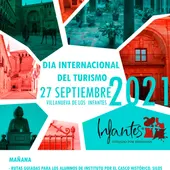 Cartel actividades Día Mundial del Turismo. Villanueva de los Infantes Cartel actividades Día Mundial del Turismo. Villanueva de los Infantes