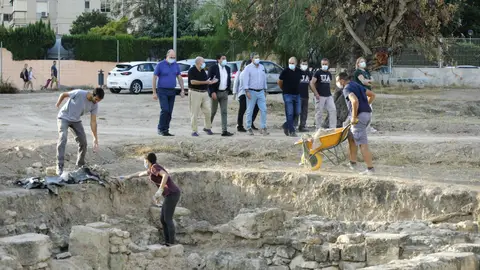 El yacimiento arqueológico del Parque de las Naciones El yacimiento arqueológico del Parque de las Naciones