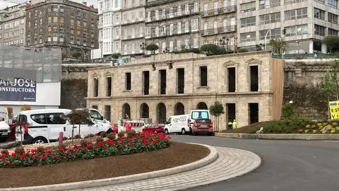 Fachada antigua estación de Vigo. Vigo