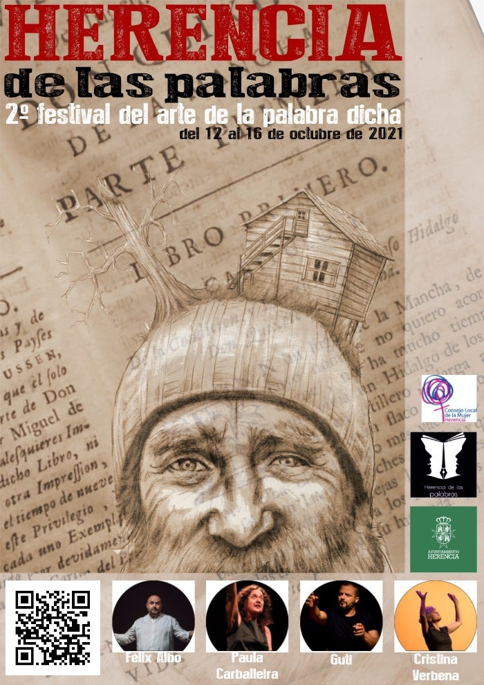 II Festival del arte de la palabra dicha: Herencia de las Palabras, del 12 al 16 de octubre II Festival del arte de la palabra dicha: Herencia de las Palabras, del 12 al 16 de octubre