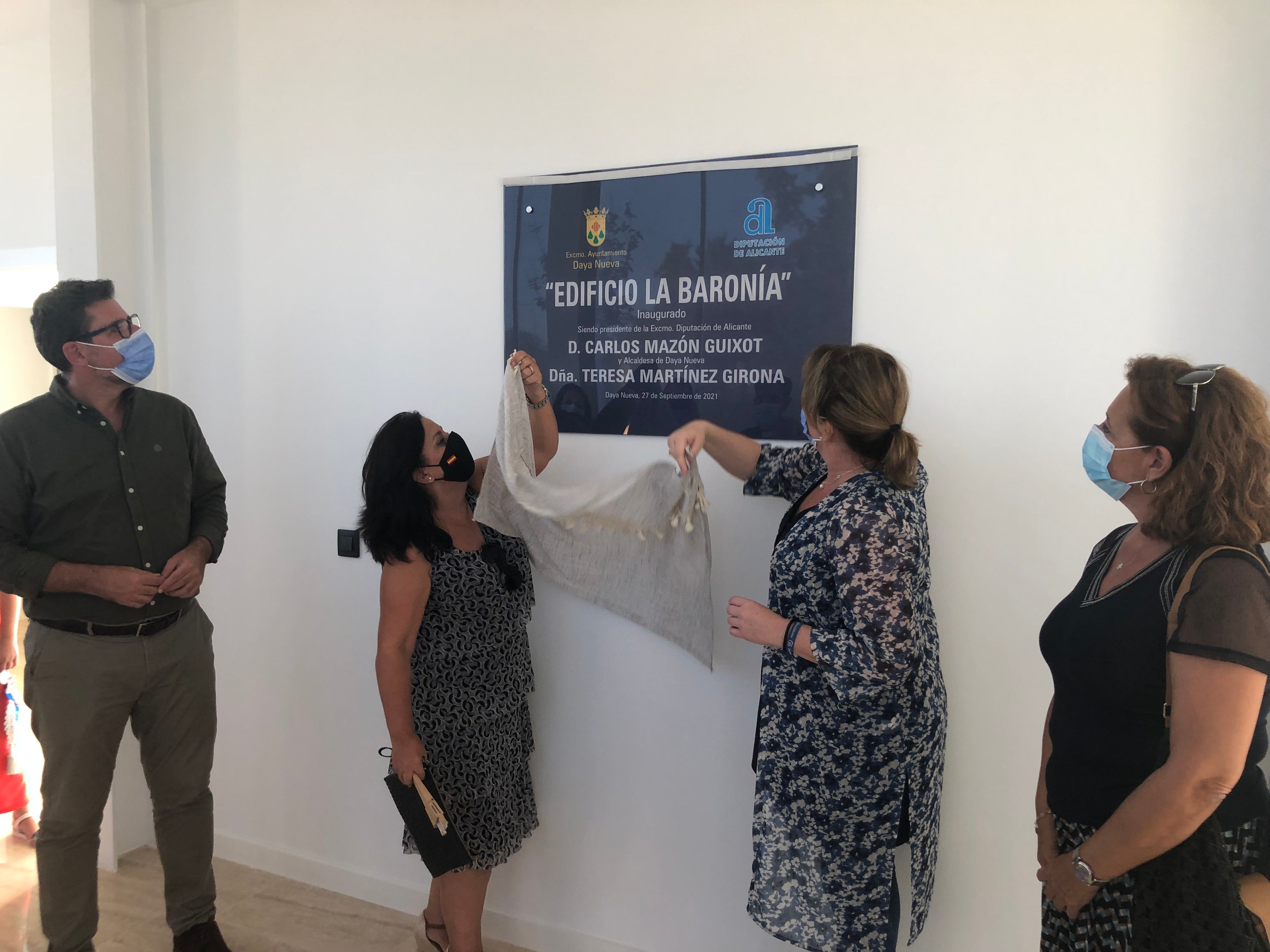 La Diputación inaugura el edificio polivalente ‘La Baronía’ de Daya Nueva tras una inversión 300.000 euros La Diputación inaugura el edificio polivalente ‘La Baronía’ de Daya Nueva tras una inversión 300.000 euros