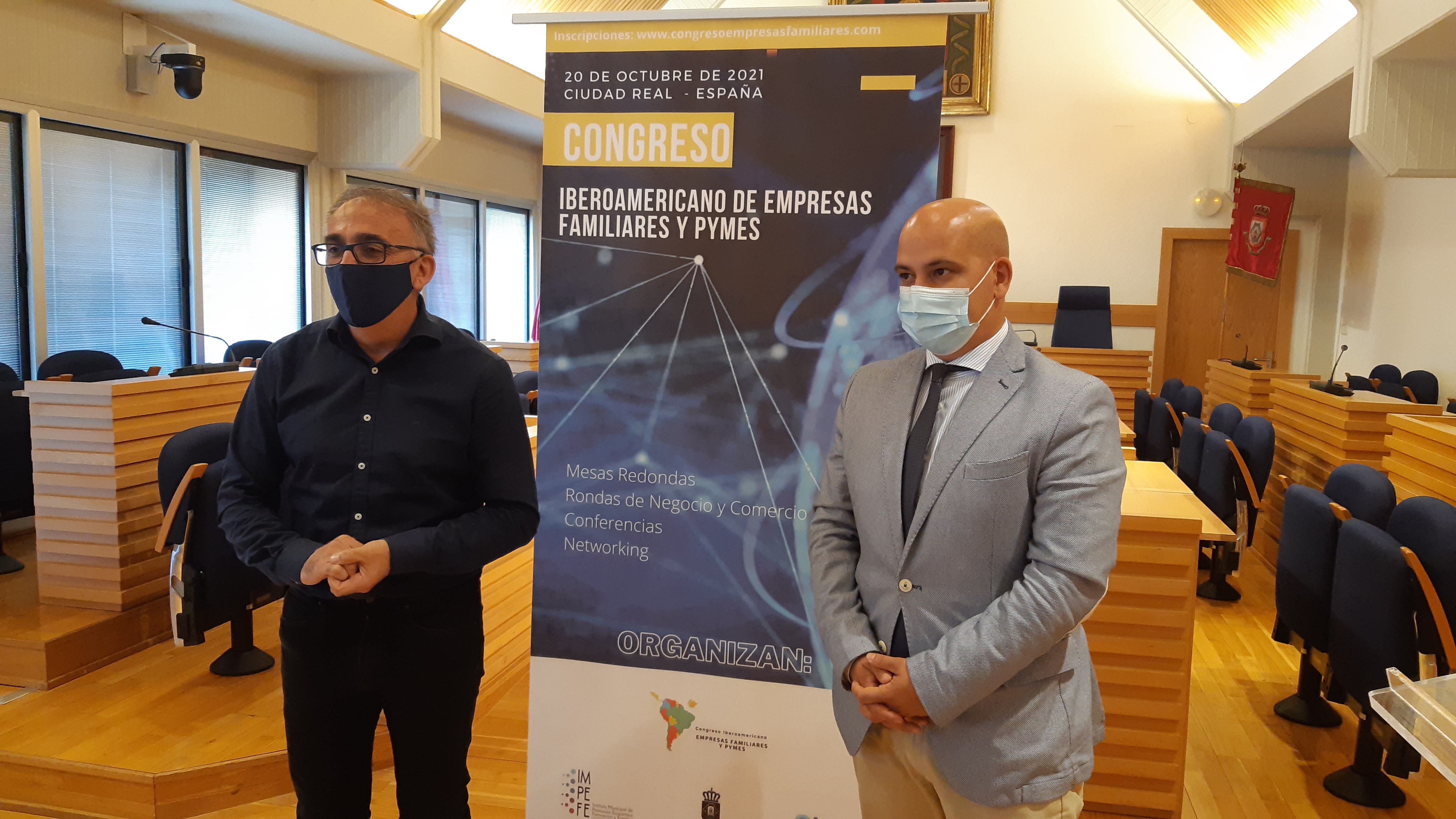 Ciudad Real acogerá en octubre el Congreso Iberoamericano de Empresa Familiar y Pymes con más de 20 ponentes Ciudad Real acogerá en octubre el Congreso Iberoamericano de Empresa Familiar y Pymes con más de 20 ponentes