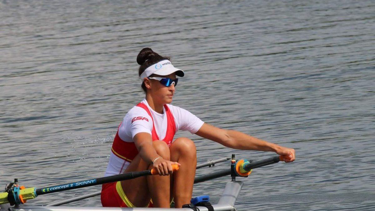 Esther Briz, campeona del Mundo de Remo en mar Esther Briz, campeona del Mundo de Remo en mar