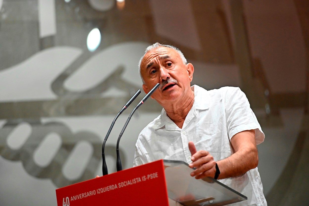 Pepe Álvarez admite que la subida del salario mínimo "es una mierda" Pepe Álvarez admite que la subida del salario mínimo "es una mierda"
