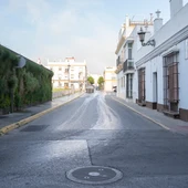 Calle Mariana Pineda, en San Fernando Calle Mariana Pineda, en San Fernando