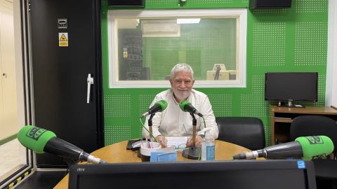 Miguel Caride, nos estudios de Onda Cero Ourense