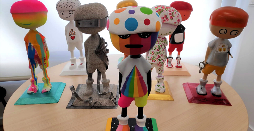 Marian Germés: “Cada muñeco Martín refleja la personalidad del artista que lo ha pintado” Marian Germés: “Cada muñeco Martín refleja la personalidad del artista que lo ha pintado”