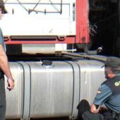 El gasoil fue robado en tres camiones
