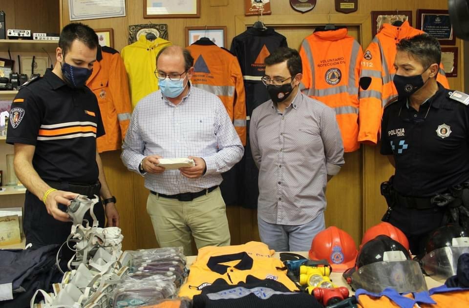 Envío de ayuda a la Palma procedente de Almansa Envío de ayuda a la Palma procedente de Almansa