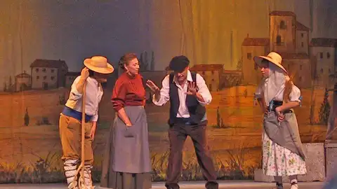 Uno de los espectáculos celebrados en la Semana de la Zarzuela de La Solana Uno de los espectáculos celebrados en la Semana de la Zarzuela de La Solana