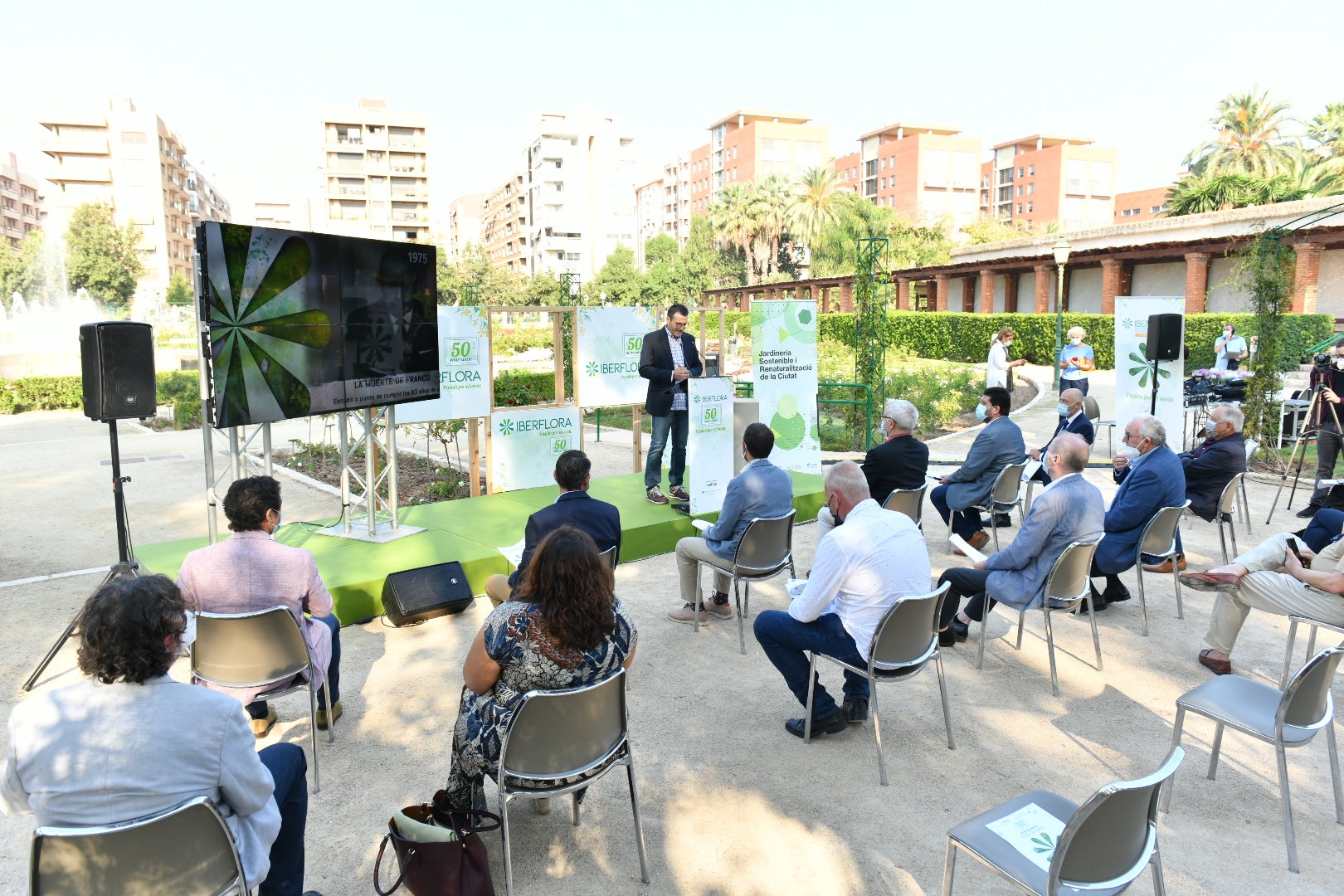 Tres pabellones y 33.000 metros cuadrados de superficie expositiva en Iberflora 2021 Tres pabellones y 33.000 metros cuadrados de superficie expositiva en Iberflora 2021