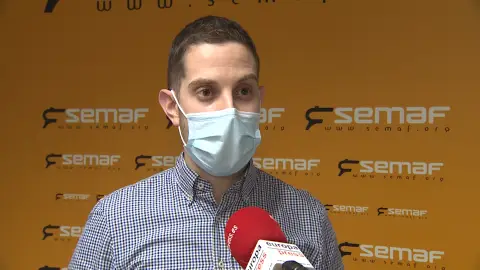 Diego Martín, portavoz del SEMAF. Diego Martín, portavoz del SEMAF.