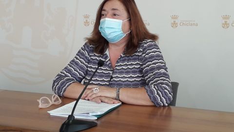 Cándida Verdier, portavoz del Gobierno de Chiclana Cándida Verdier, portavoz del Gobierno de Chiclana