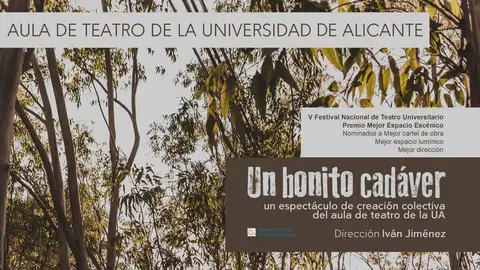 El 1 de octubre se representa en el Centro Cultural Virgen del Carmen la obra "Un bonito cadaver" teatro