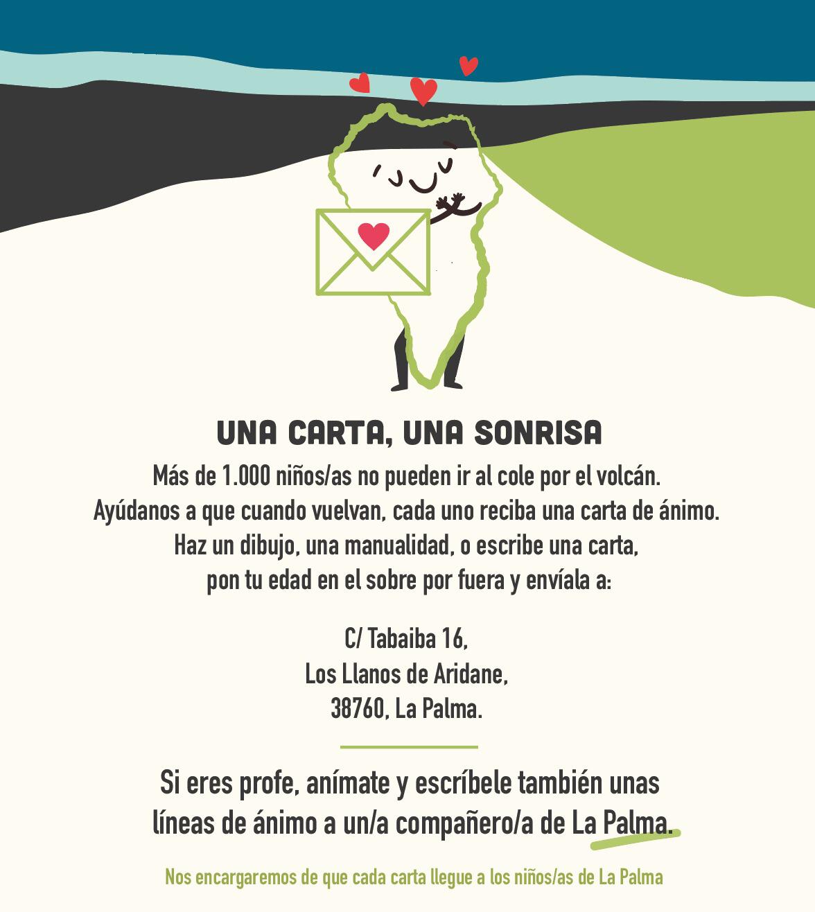 "Una carta, una sonrisa". Anímate a escribirles "Una carta, una sonrisa". Anímate a escribirles