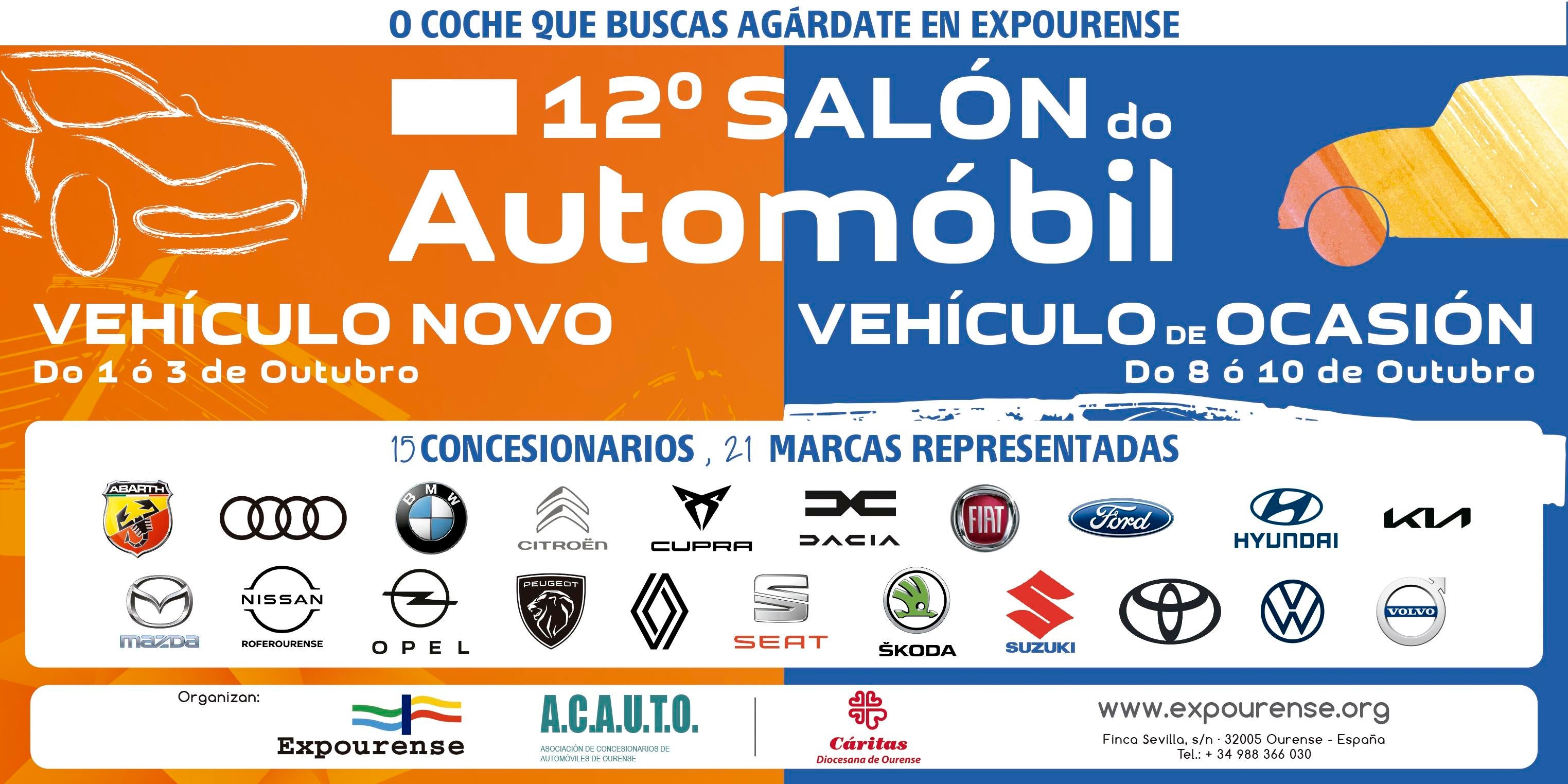 O XXI Salón do Automóbil novo de Acauto esta fin de semana en Expourense O XXI Salón do Automóbil novo de Acauto esta fin de semana en Expourense