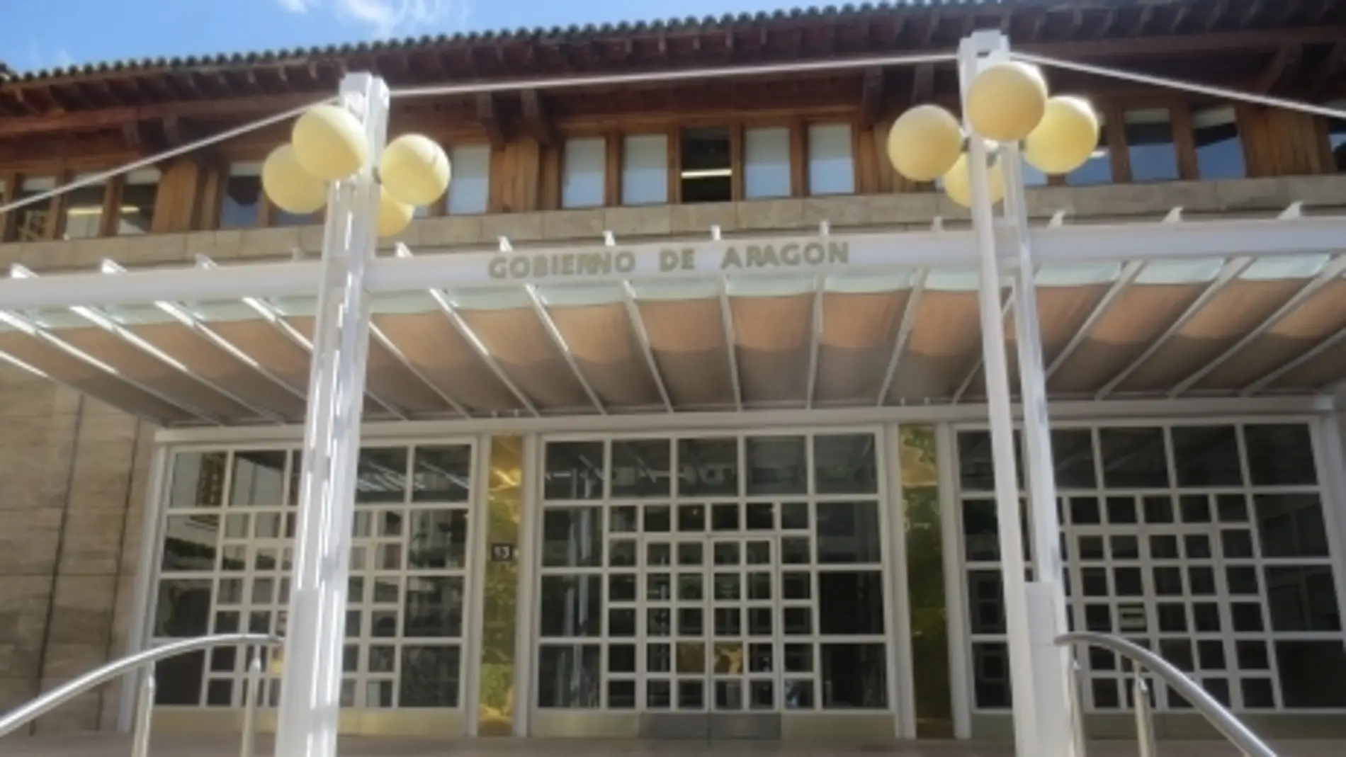 Edificio Pignatelli, sede del Ejecutivo aragonés