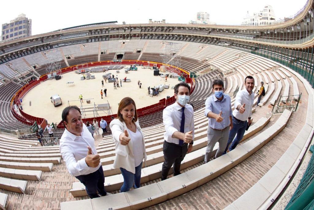 El PP calienta motores para su vuelta a la Plaza de Toros: “La Comunitat no soporta a Puig y Ribó” El PP calienta motores para su vuelta a la Plaza de Toros: “La Comunitat no soporta a Puig y Ribó”