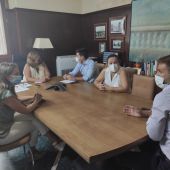 Reunión en el Ayuntamiento de Puerto Real