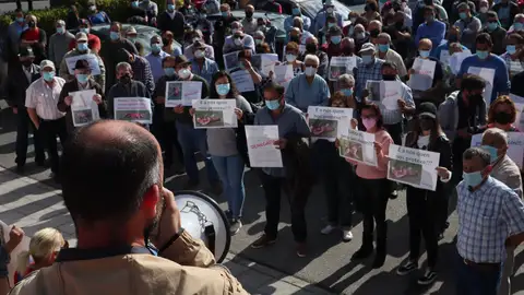 Movilización ganaderos Viveiro Movilización ganaderos Viveiro