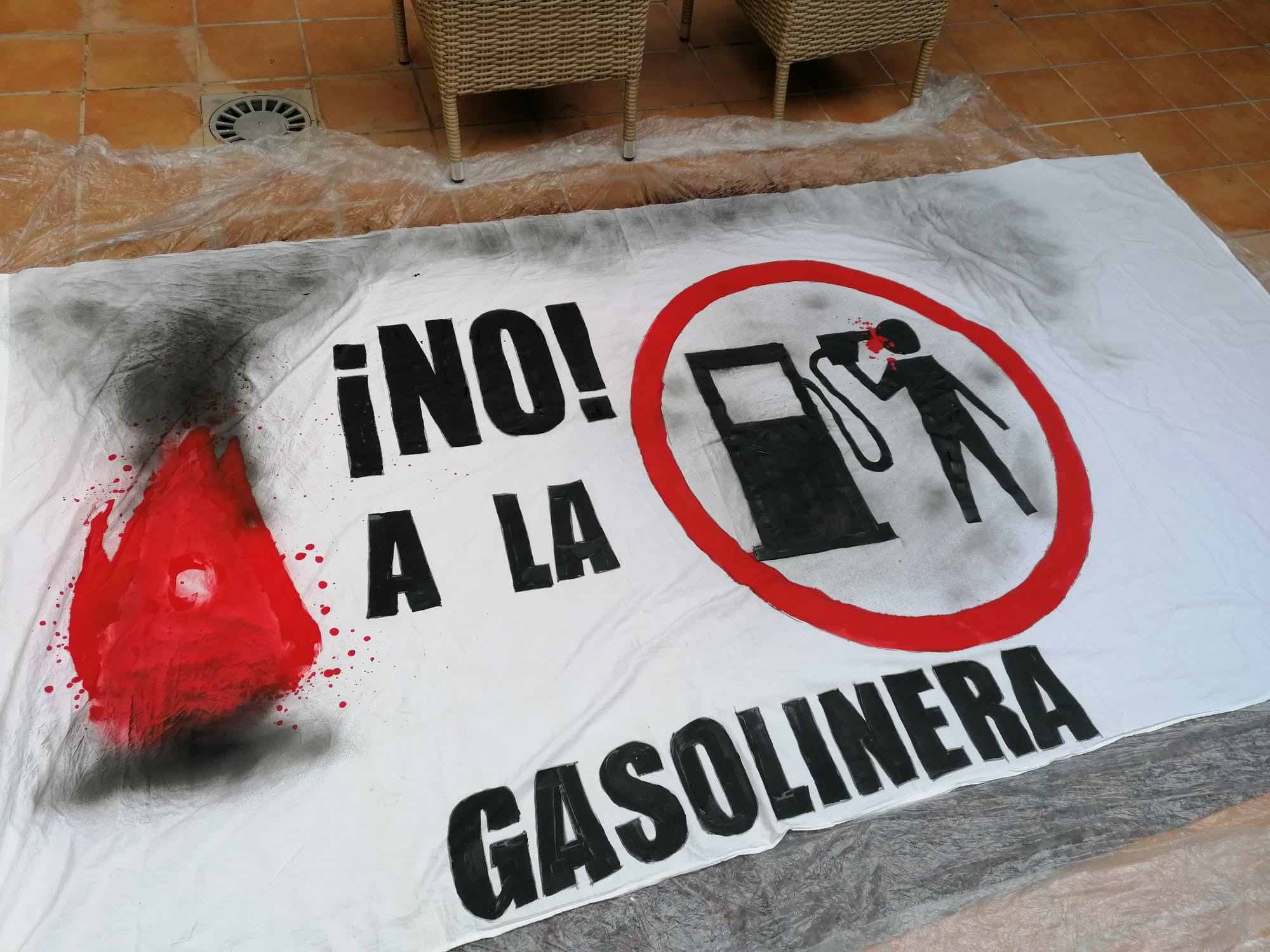 Vecinos en pie de guerra: “No queremos una gasolinera en La Pelusa" Vecinos en pie de guerra: “No queremos una gasolinera en La Pelusa"