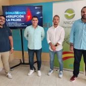 NNGG España anuncia una campaña y unas jornadas deportivas en Pozo Cañada para ayudar a La Palma