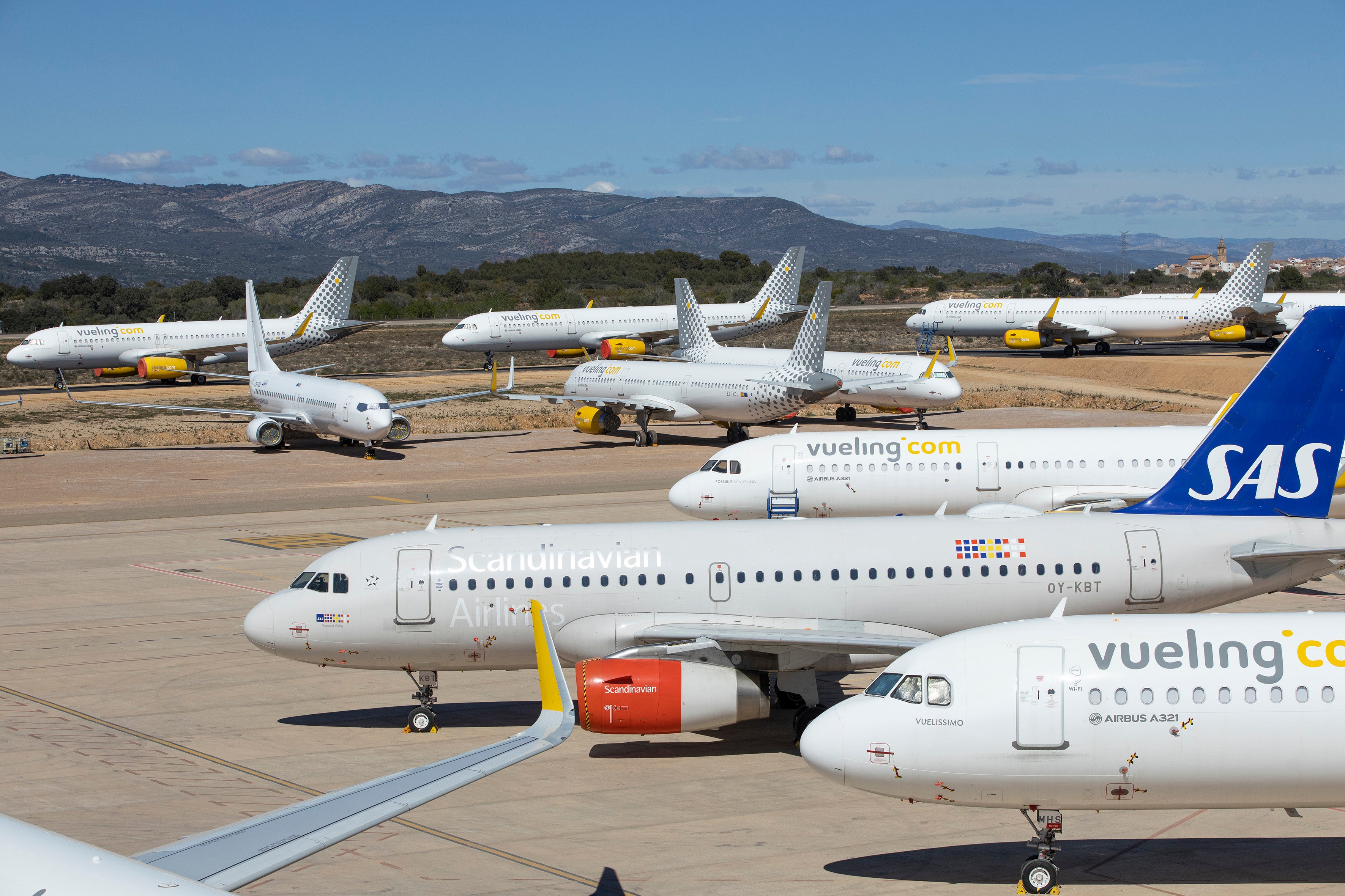El aeropuerto de Castellón reunirá 60 aviones de forma simultánea este invierno El aeropuerto de Castellón reunirá 60 aviones de forma simultánea este invierno