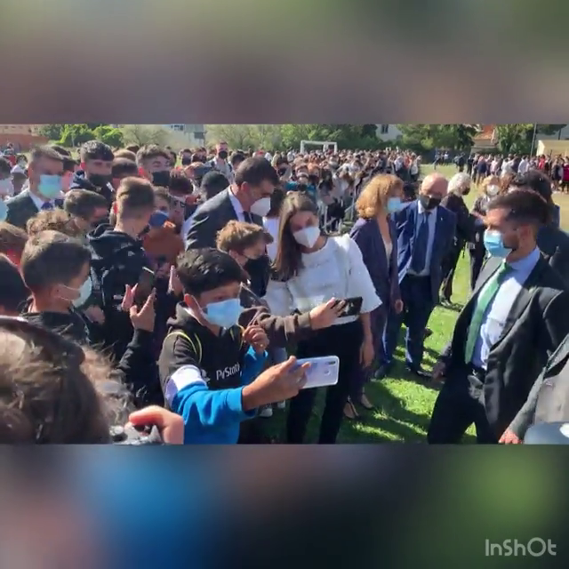 SM La Reina Letizia visita el IES Ciudad de Haro SM La Reina Letizia visita el IES Ciudad de Haro