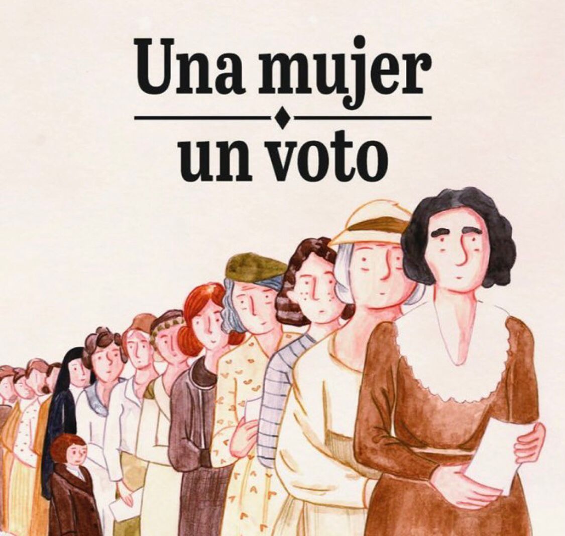 "Una mujer, un voto", la novela gráfica que homenajea a las mujeres que consiguieron el sufragio femenino en España "Una mujer, un voto", la novela gráfica que homenajea a las mujeres que consiguieron el sufragio femenino en España