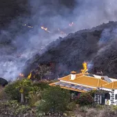 Las graves consecuencias del volcán de La Palma sobre las viviendas de la zona Las graves consecuencias del volcán de La Palma sobre las viviendas de la zona