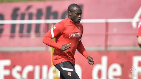 Babin, jugador del Sporting Babin, jugador del Sporting