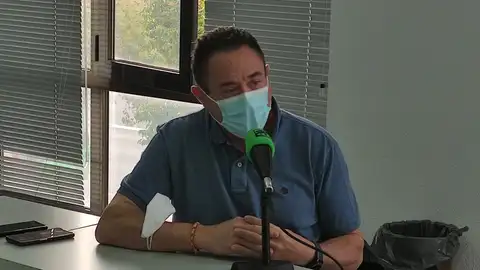 Vicente García, secretario general de CC.OO del Henares Vicente García, secretario general de CC.OO del Henares