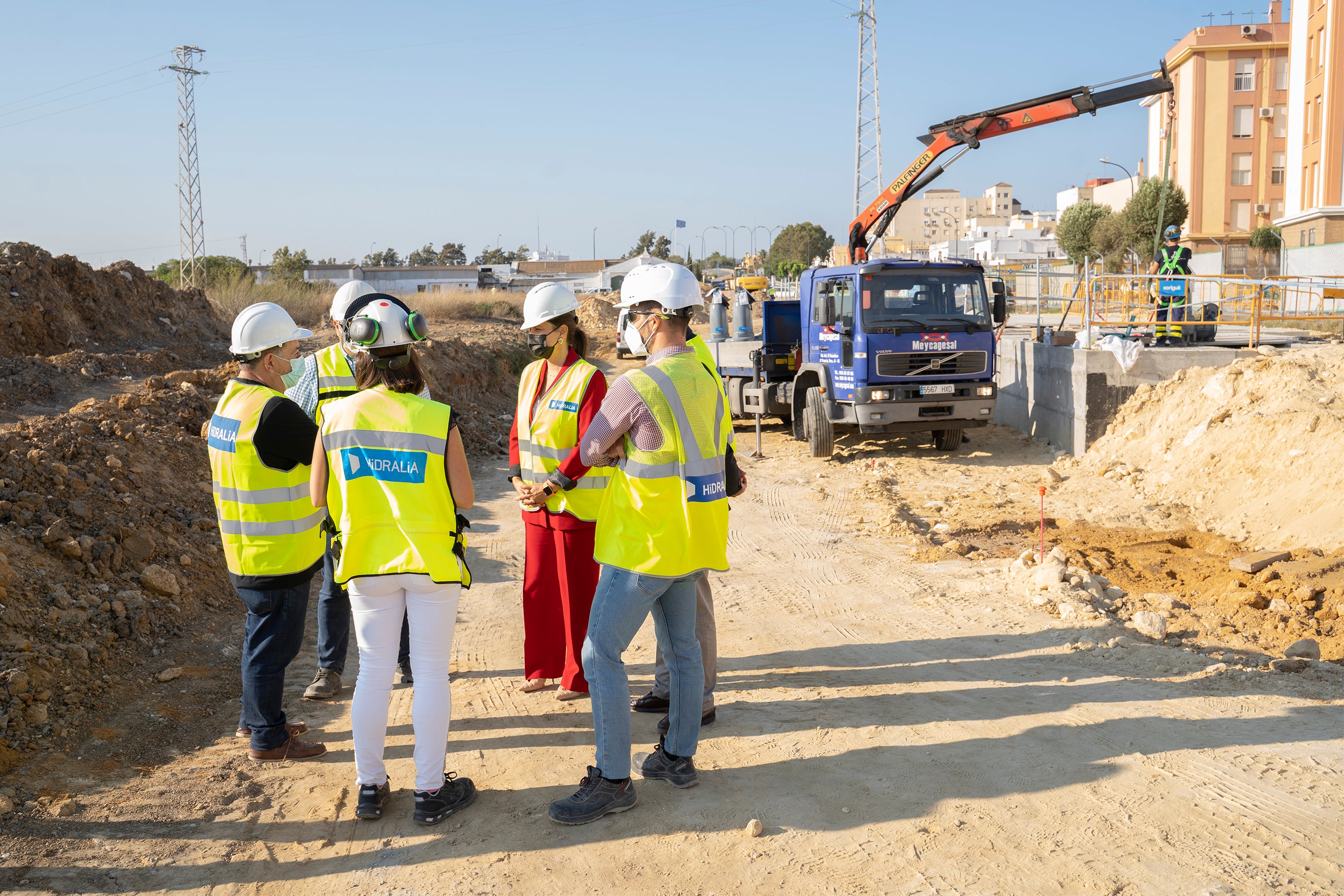 Avanzan las obras de Bazán con las nuevas bombas de la estación de aguas Avanzan las obras de Bazán con las nuevas bombas de la estación de aguas