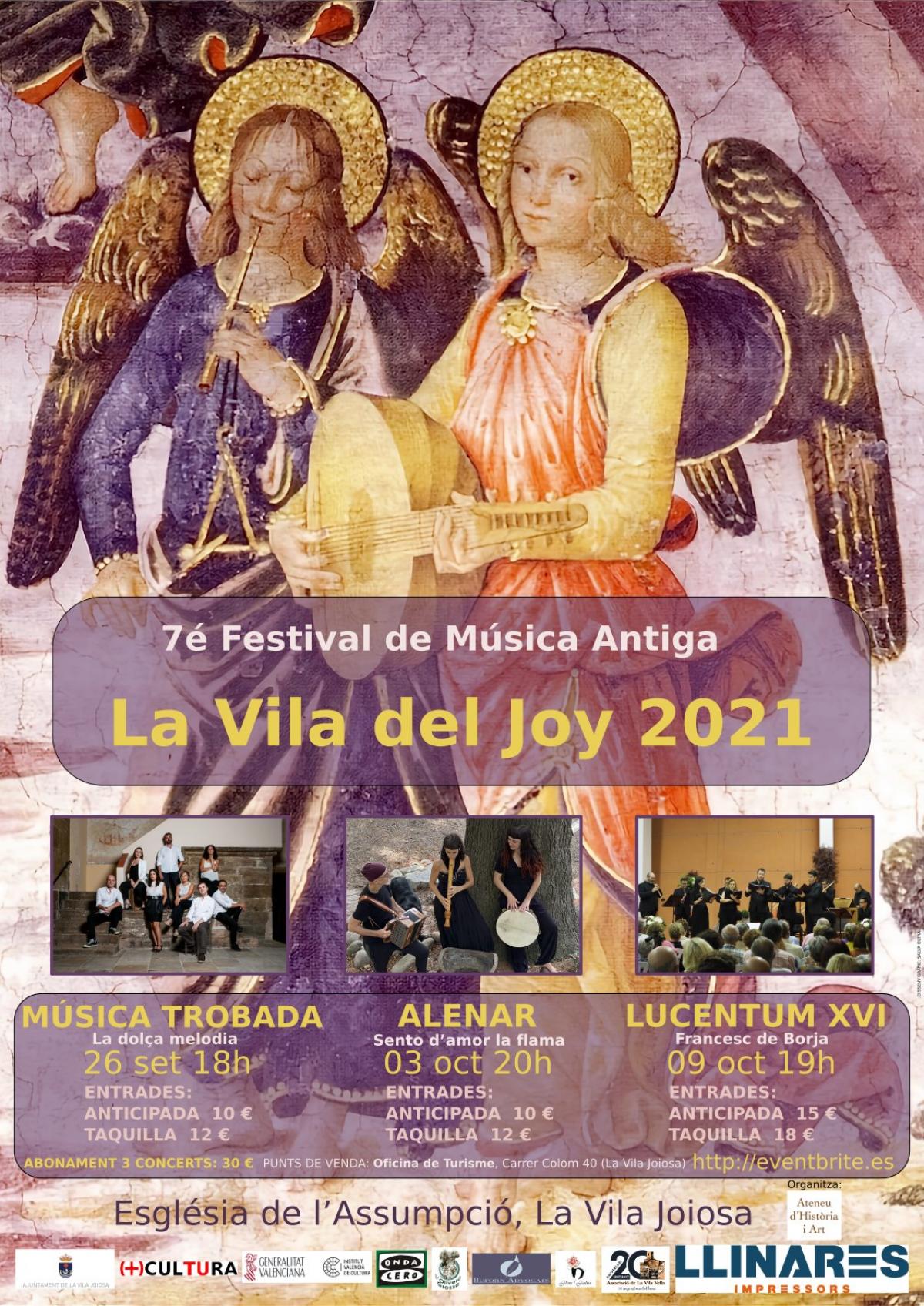 La Vila del Joy continúa con el grupo Alenar La Vila del Joy continúa con el grupo Alenar