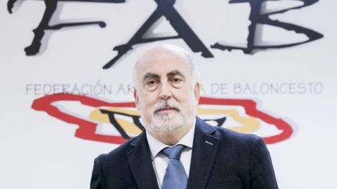 Jos&eacute; Miguel Sierra, presidente de la Federaci&oacute;n Aragonesa de Baloncesto