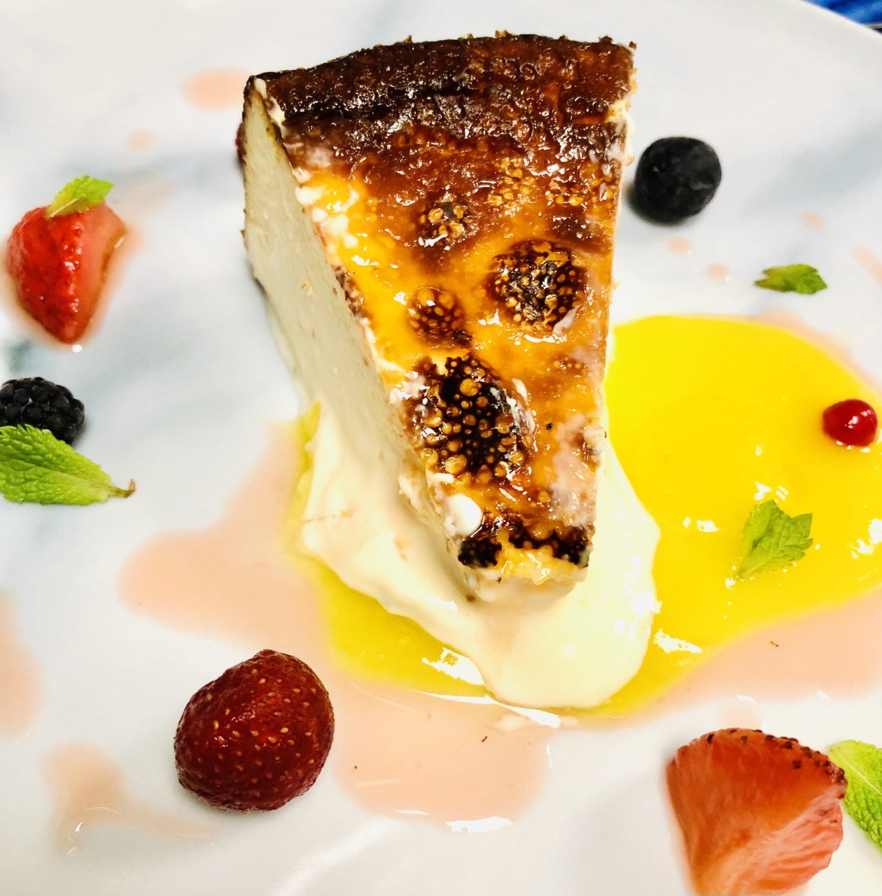 Tarta de queso con frutos rojos Tarta de queso con frutos rojos