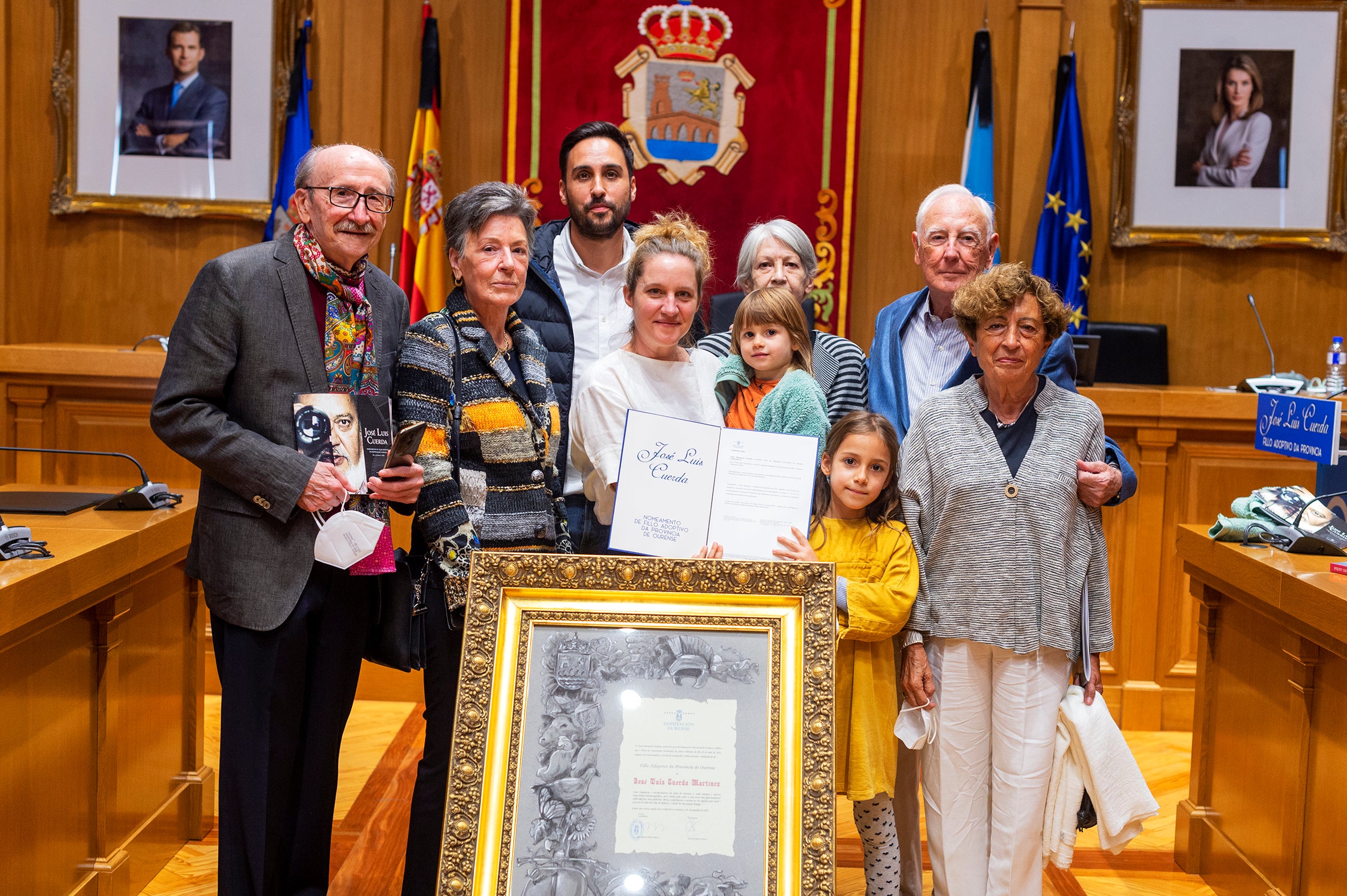 José Luis Cuerda, Hijo Adoptivo de la Provincia José Luis Cuerda, Hijo Adoptivo de la Provincia