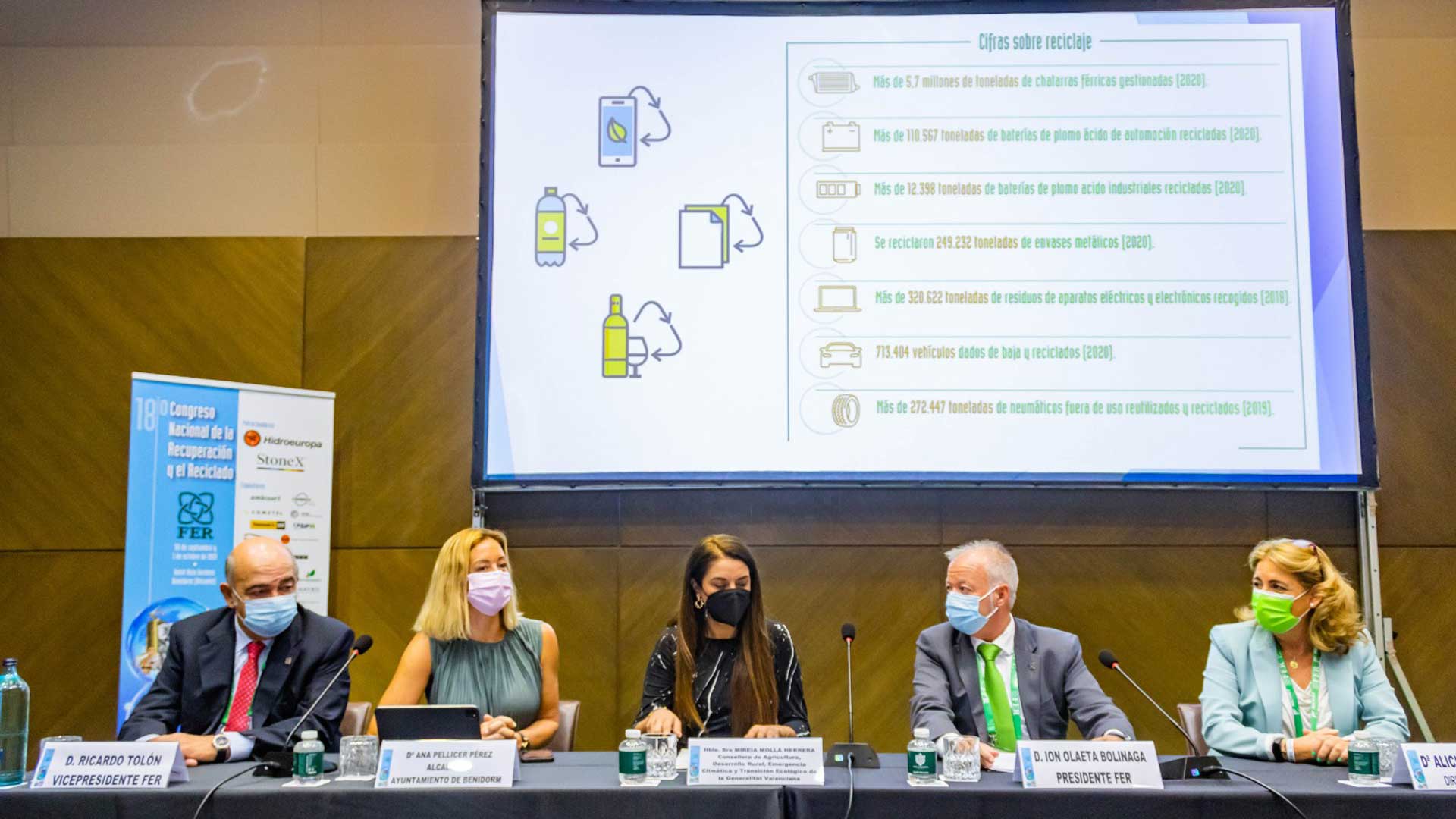 Benidorm acoge el XVIII Congreso Nacional de la Recuperación y el Reciclado Benidorm acoge el XVIII Congreso Nacional de la Recuperación y el Reciclado