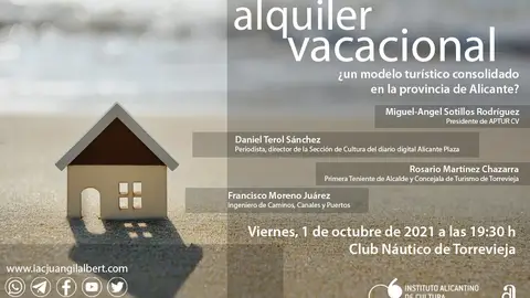 Torrevieja organiza un coloquio sobre el alquiler vacacional en la provincia con expertos en turismo coloquio