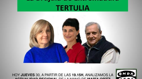 Tertulia La Br&uacute;jula Extremadura 