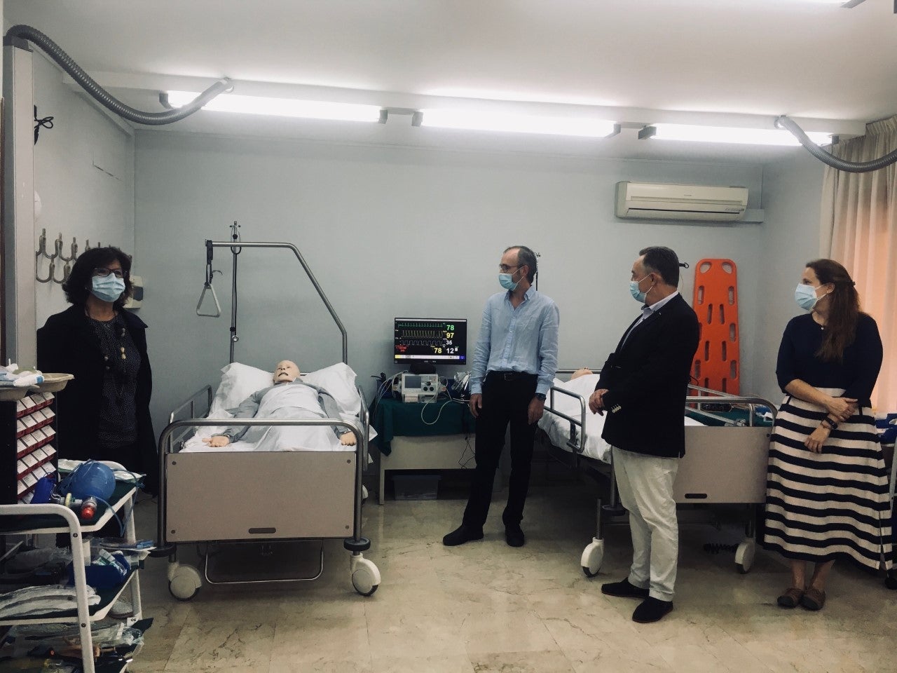 La sede oscense estrena una Unidad de Simulación Médica para formación La sede oscense estrena una Unidad de Simulación Médica para formación