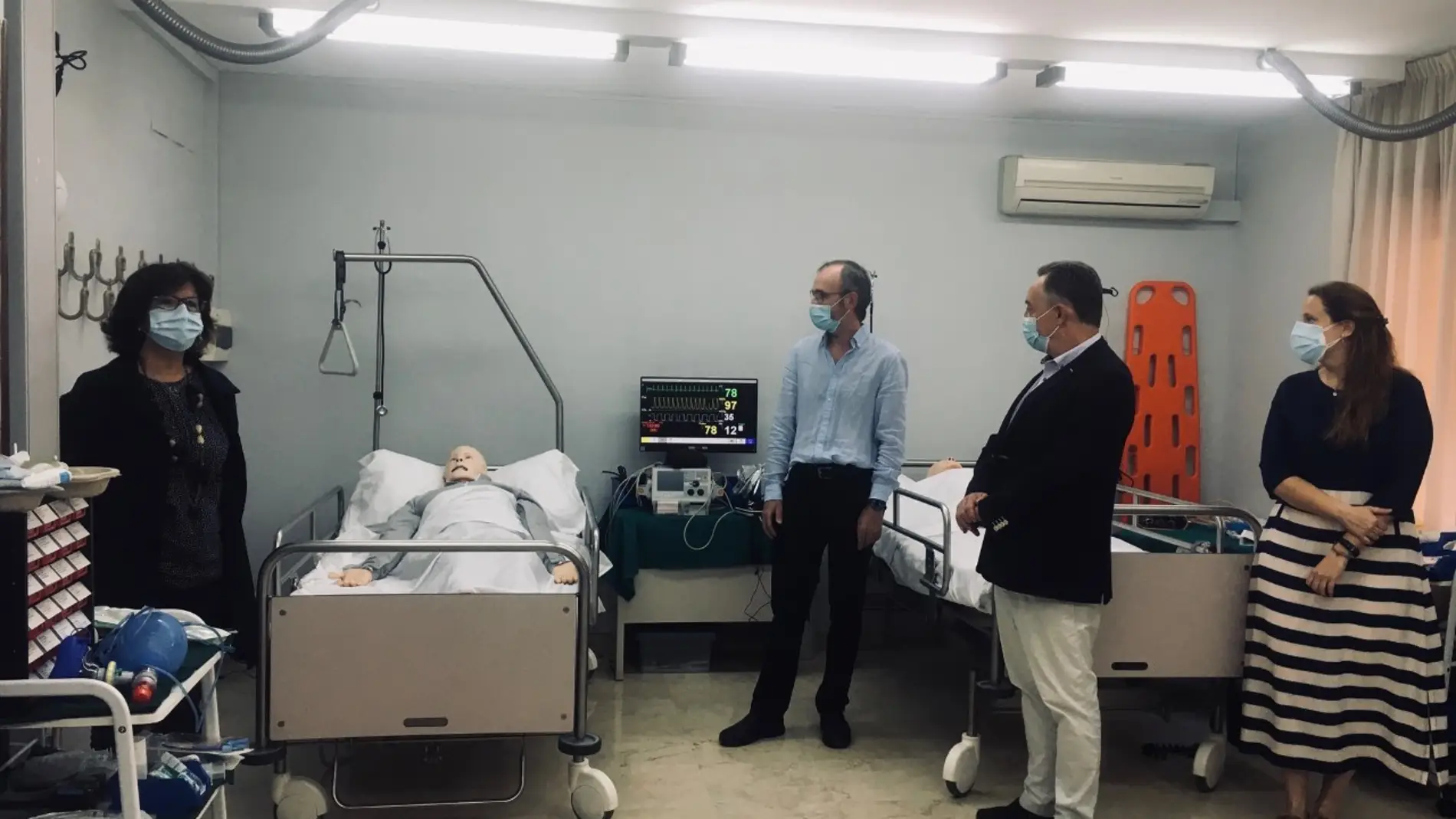 El Colegio de Médicos de Huesca estrena una Unidad de Simulación Médica