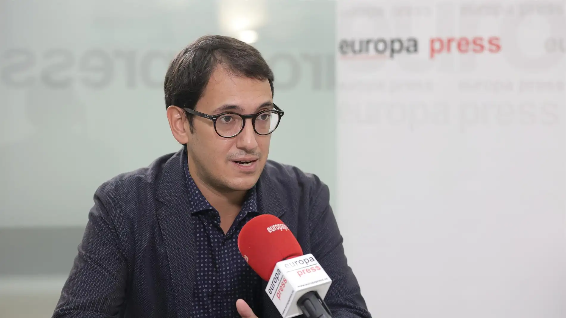 El Conseller de trabajo, modelo económico y turismo, Iago Negueruela, en una entrevista concedida a Europa Press. 