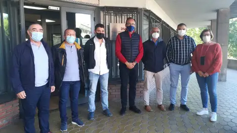 Representantes de sindicatos y organizaciones agrarias de la provincia AGRICULTORES