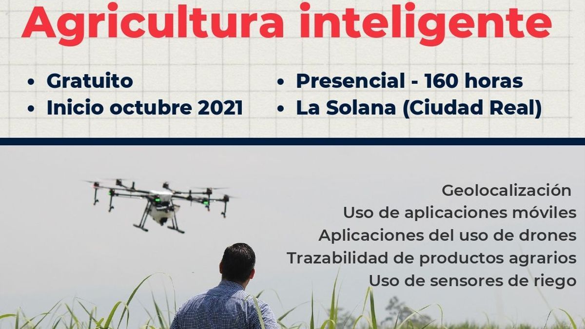 Cruz Roja La Solana formará a 20 personas en "Agricultura inteligente' Cruz Roja La Solana formará a 20 personas en "Agricultura inteligente'