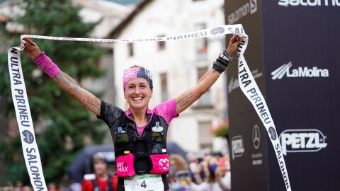 Azara Garc&iacute;a de los Salmones, atleta de trail